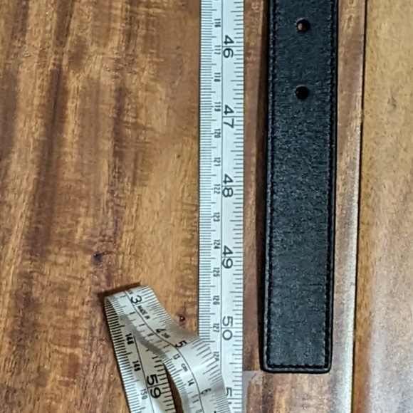 Coach Signature Double C 25 mm Refined Calf Leather Belt Size Medium Nwt ❤️ - Picture 7 of 7